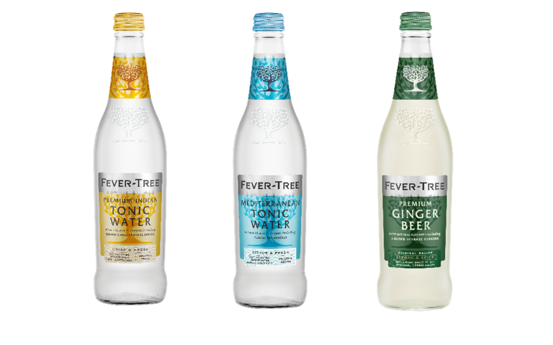 Prémiové mixéry Fever-Tree v půllitrovém balení