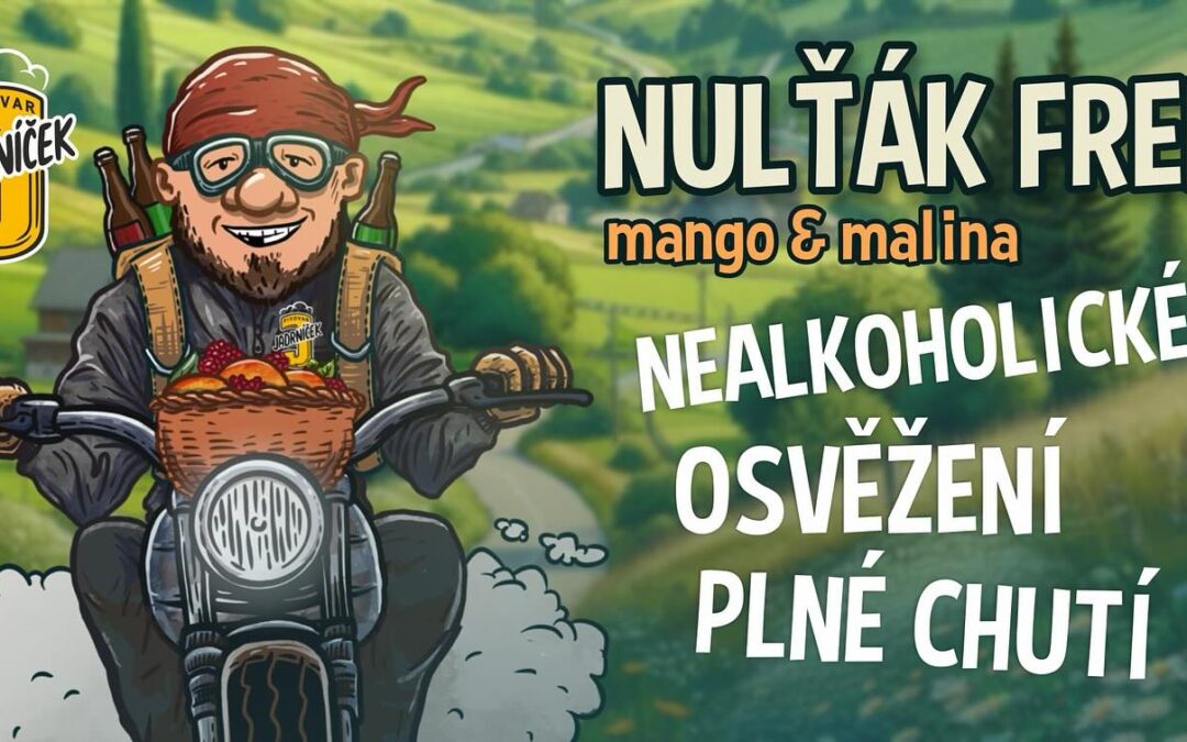 Pivovar Jadrníček vaří Nulťák – poctivé nealko s chutí léta 